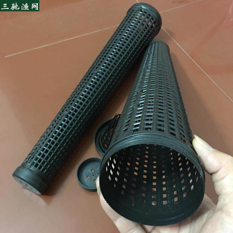 黄鳝笼鳝鱼倒须专用泥鳅捕鳝笼子1米大号鱼笼7字新款塑料稻田