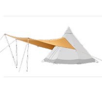Tentipi Cotton Canopy Canopy 7 9
