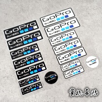 gopro reflective stickers outdoor sports stickers off-road GOPRO Black label stickers competitive racing sponsor logo