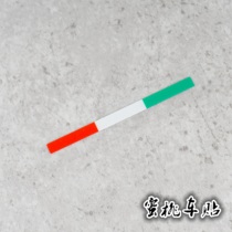 Peach car sticker Ducati car sticker VESPA Italian flag car Headmark reflective sticker sticker sticker sticker