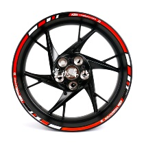 Peach car sticker KTM 390 690 1190 1290 1290GT wheel sticker waterproof reflective sticker