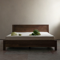 MUMO wood ink simple series cubic bed