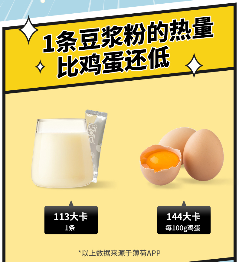 九阳豆浆无添加蔗糖豆浆粉10条