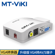 Maxtor MT-PT01 VGA to AV s Terminal Video Converter computer to TV PC to TV