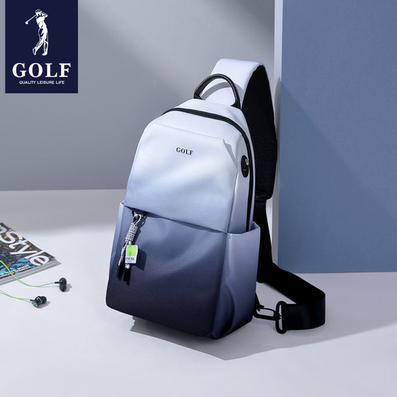 GOLF chest bag men's crossbody bag women's gradient shoulder bag ipad bag sports riding small backpack
GOLF chest bag men's crossbody bag women's gradient shoulder bag ipad bag sports riding small backpack