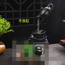 Suspended pot running water table fish tank circulating water teakettle suspended pendulum piece circulating living room to run office fortune