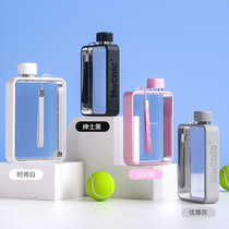 Mochic Moses tritan material outdoor portable square plastic water cup summer high-value sports kettle
