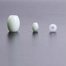 a goods Jade a goods round buckle jade beads hand-woven bracelet necklace beaded hand string round beads diy material accessories