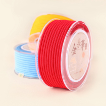 Milan line 2 5mm hand woven rope Bracelet Necklace Red rope Hand rope Jewelry line Pendant Lanyard diy material