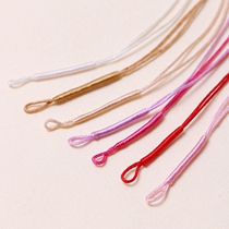 No 72 ring coil Bracelet Necklace Pull ring Pull ring China knot coil handmade diy lanyard jewelry accessories material