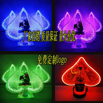 New spades a frozen wine seat bar KTV wine creative wine box Shenlong set custom exclusive wine rack