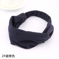 Headband Men Sleeping Sleeping Fixed Hair Fashion Broadside Hair Decoration Simple Pure Color Broadside Hair Belt Sports Yu