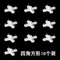 Mural cross stitch photo frame no scar nail mesh wire press nail stable hidden dormitory wall hanging hanging decoration cement wall