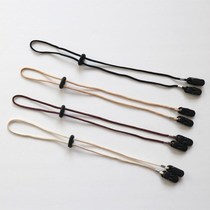 Clip windproof hat windproof clip fixed non-slip fixing clip windproof rope anti-throwing sun hat long rope telescopic