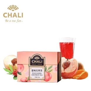 CHALI 蜜桃花果茶水果茶果干洛神花玫瑰花组合茶里公司出品茶包