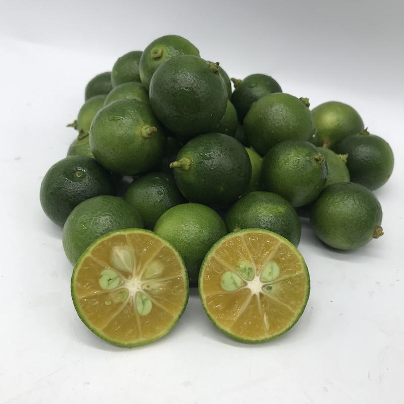 spot fresh fresh small green kumquat small lemon 5 year-round supply milk tea shop green lemon small kumquat 3 kg wholesale
