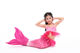 Mermaid ຊຸດລອຍນ້ໍາຂອງເດັກຍິງ Princess skirt ປາຫາງສາມສິ້ນຊຸດເດັກຍິງ bikini ຄົນອັບເດດ: ແລະຫນ້າຮັກ