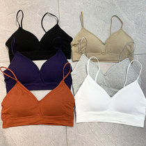 Summer beauty crossed with steel - free ring underwear small chest gathering sexy wrapped chest and breast 8010 students bra