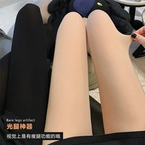 Pregnant women stockings bottomed socks thin spring and summer season light leg artifact skin color black belly pregnant pair socks