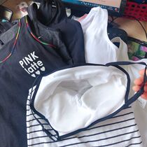 With inner pocket advisable chest cushion day single spandex elastic cotton girl big child vest