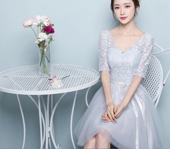 春款礼服伴娘公主裙式中款服2018闺蜜婚礼春款斗篷装 韩版小新款在类目 女装/女士精品, 婚纱/旗袍/礼服, 礼服/晚装中 - 来自Buy2taobao.com提供专业的淘宝代购服务