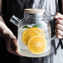 Japanese glass kettle cold kettle set household large capacity high temperature resistant electric pottery stove bubble teapot cool kettle