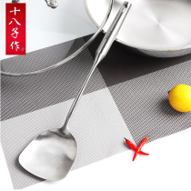 eighteen Sub-work pan shovel leaking spoon soup spoon frying shovel stainless steel 304 Home Kitchen Food Grade High Temperature Resistant Hot Pin List