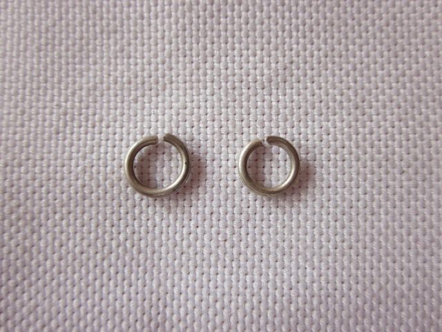 老银小扣环圆圈扣开口的有硬度不易变形受力大耐磨耐 用处多多
