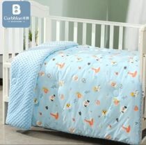 childrens thickened bean quilt autumn winter cotton warm comfort baby kindergarten cover office nap blanket