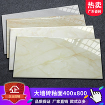 Kitchen bathroom 400x800 living room interior wall tiles Modern simple glazed tiles Foshan tiles 40x80 wall tiles