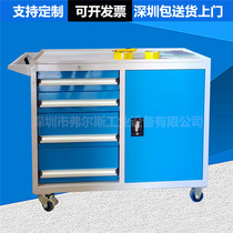 Heavy-duty tool cabinet station cabinet cart mobile auto repair tool cart multi-function drawer tool cabinet 12345689