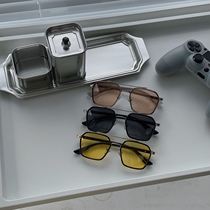 Tall and fat with a large round face suitable ink mirror couple for a pair of female summer sunscreen senior sensins Skinder