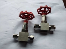 J91W-16MPa Card sleeve high pressure needle valve Card sleeve straight-through needle globe valve JJY1 Φ8