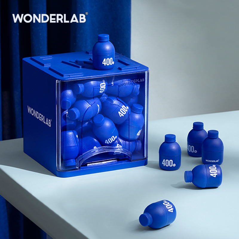 wonderlab小蓝胖瓶益生菌调理肠胃肠道便秘元冻干粉2g40瓶