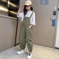 Girls Strap Pants Set 202 Summer New Chinese Children Korean Summer Dress Childrens Domineering Two Piece