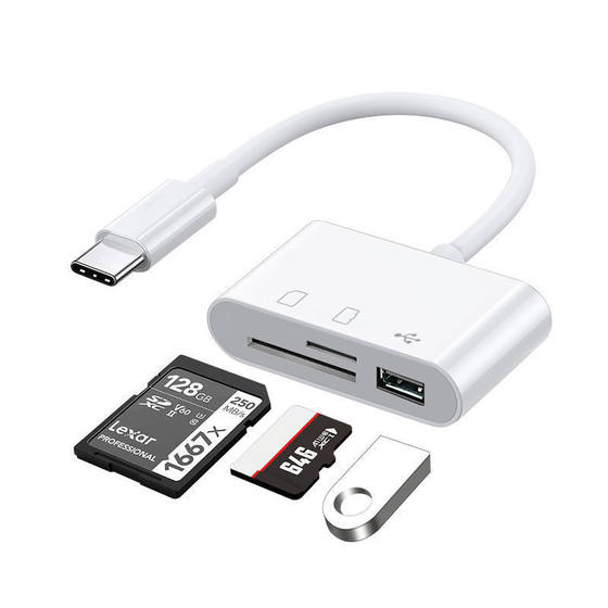 Huawei 휴대 전화 카드 리더 올인원 범용 메모리 카드 카메라 SD 카드 TF 메모리 카드 U 디스크 컨버터 다중 기능 3-in-1-One Typec 고속 OTG 어댑터 헤드 연결 인터페이스에 적용 할 수 있습니다. Huawei 휴대 전화 카드 리더 올인원 범용 메모리 카드 카메라 SD 카드 TF 메모리 카드 U 디스크 컨버터 다중 기능 3-in-1-One Typec 고속 OTG 어댑터 헤드 연결 인터페이스에 적용 할 수 있습니다.