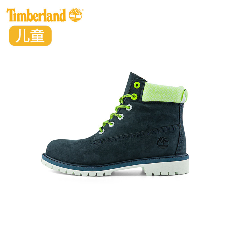 timberland添柏岚童鞋21春装新款青少年户外休闲高帮6寸靴a2j9q