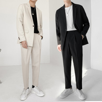 Spring Superior Sense Suit Mens Jacket Hewn Suit Casual Suit Chauer Bridal Gown High End Blouse Man