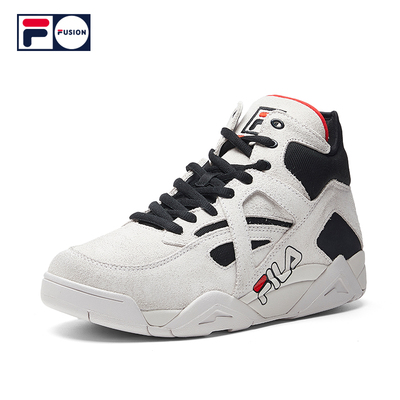 FILA FUSION斐乐CAGE 2019年冬季新款休闲复古脏脏鞋篮球文化鞋男