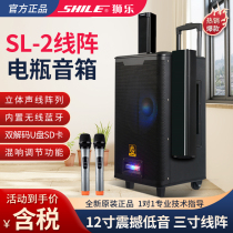 Lion SL - 2 line array three - way frequency pull rod speaker high power indoor outdoor square entertainment sound dance