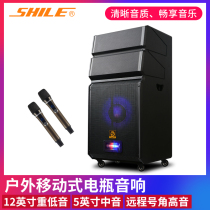 Lion Music Shile Crown Seven Square Dance Bluetooth Sound Outdoor Tie Bar Speaker Portable Mobile Battery