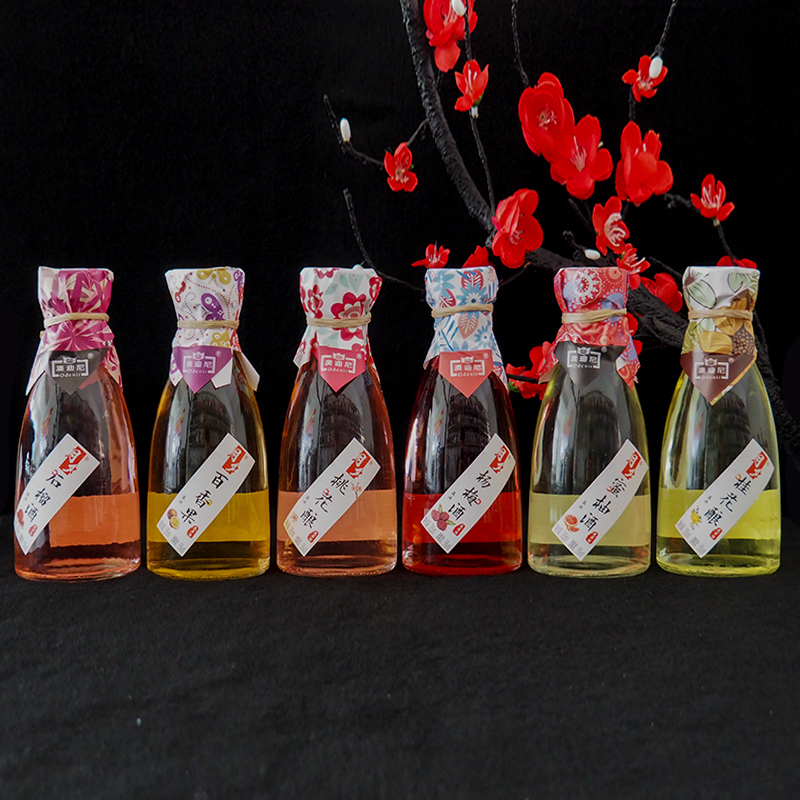 澳迪尼/红动网红桃花酒桂花酒甜果酒图片_5