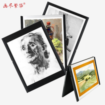 Painting as bustling 4K folding drawing board Fine arts students 8K portable vegan sketching watercolor waterproofing drawing board