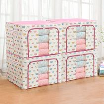 Clothing containing box wardrobe finishing box containing box cloth art storage box Special number Quilt Clothing Folding Basket bag