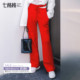 Broad-legged pants for girls in spring 2018 Broad-legged pants for girls in spring 2018