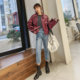 Seven Ge Spring Red Coat Women's New Korean Version 2019 Loose Short Leather Jacket Baseball Wear Tide Seven Ge Spring Red Coat Women's New Korean Version 2019 Loose Short Leather Jacket Baseball Wear Tide