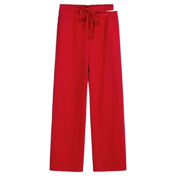 Broad-legged pants for girls in spring 2018 Broad-legged pants for girls in spring 2018