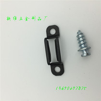 Two-in-one connection piece hidden fastener manganese steel reinforced plus hard submother button semi-pass buckle sliding buckle straight fastener