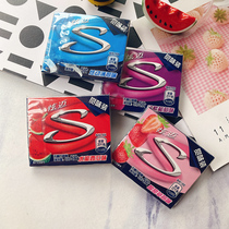 Xuanmai sugar-free chewing gum with various flavors 5-piece package with mint flavor fresh breath and snack snacks