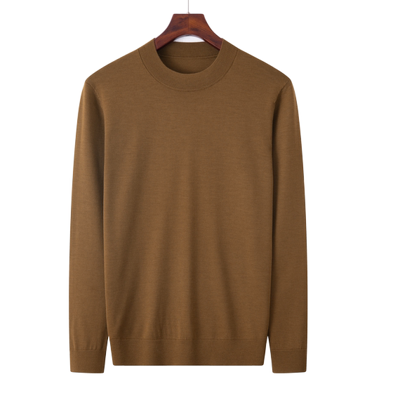 Thin worsted half high necked sweater for men, 100 pure wool sweater for men, knitted base sweater for autumn and winter new styles Thin worsted half high necked sweater for men, 100 pure wool sweater for men, knitted base sweater for autumn and winter new styles